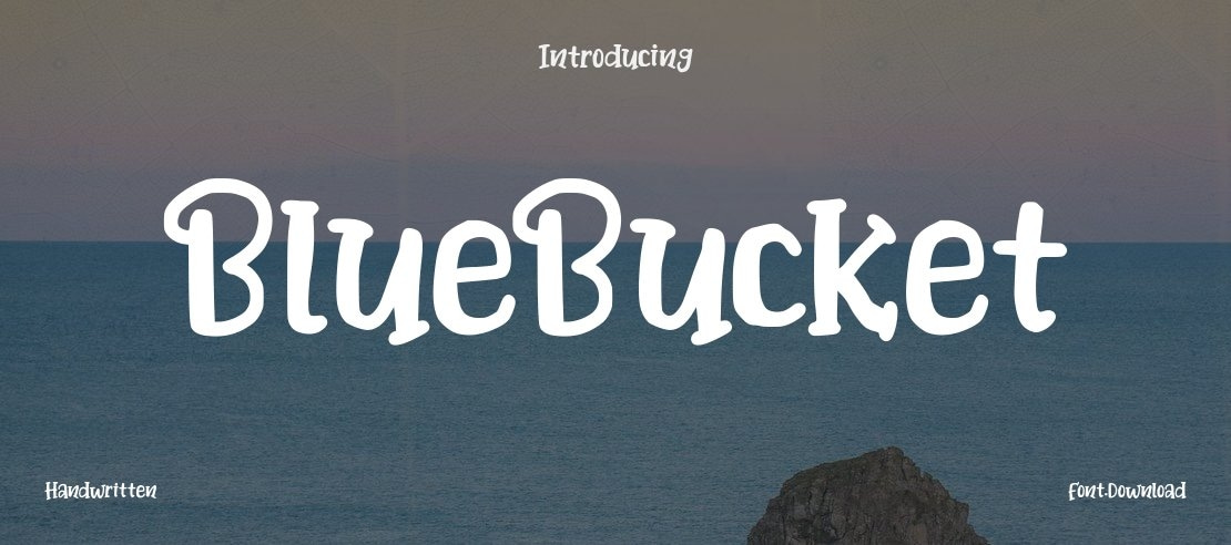 BlueBucket Font