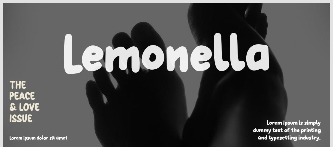 Lemonella Font