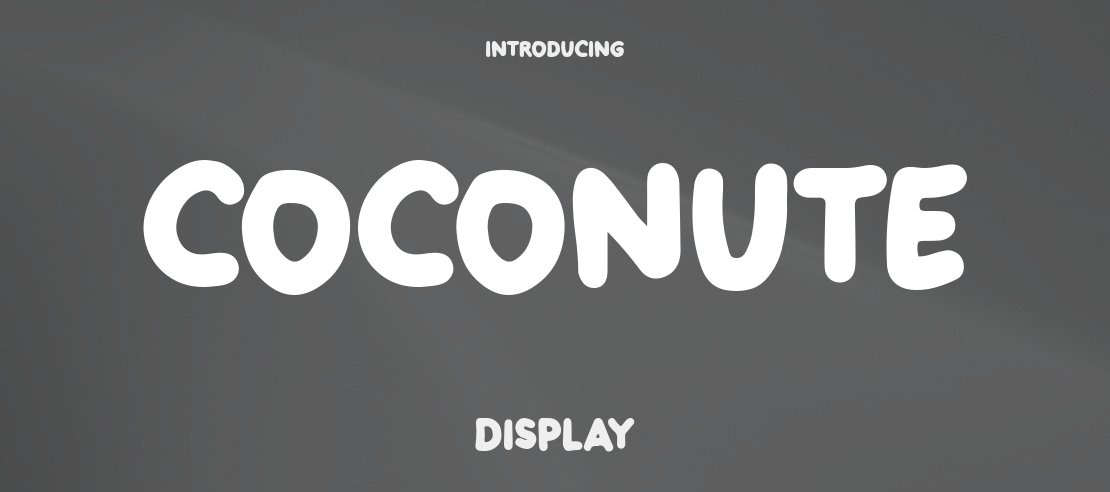 Coconute Font