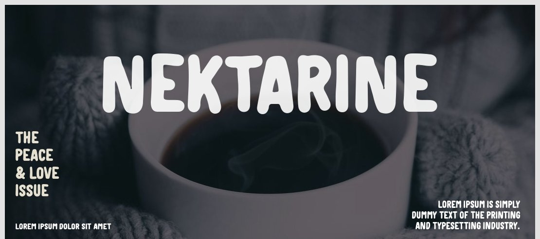 Nektarine Font