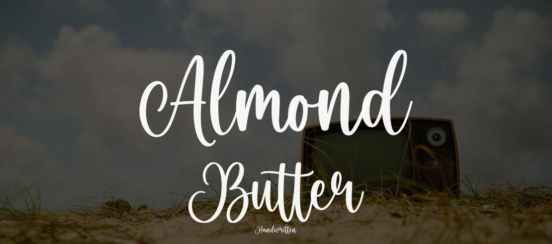 Almond Butter Font