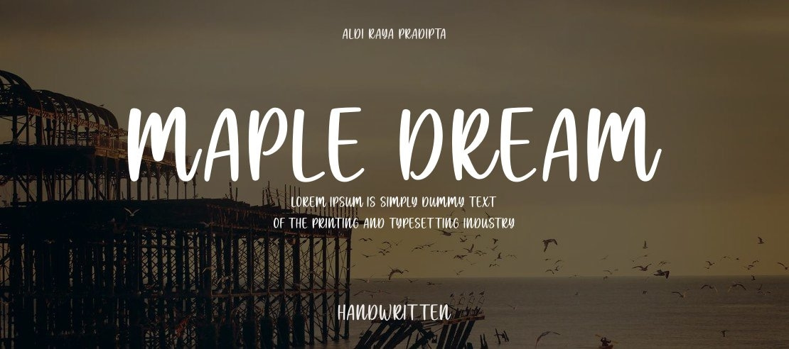 Maple Dream Font