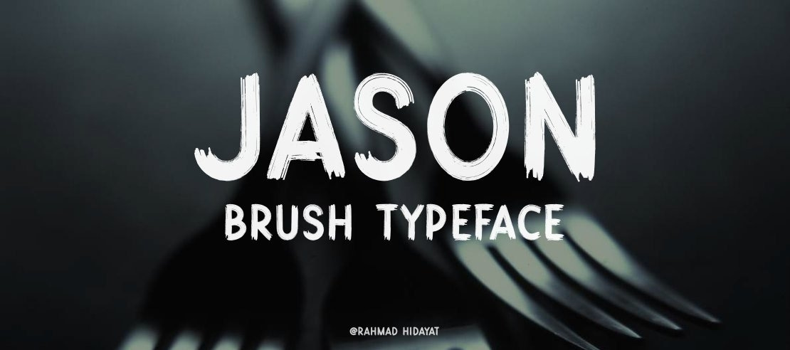 Jason Brush Font