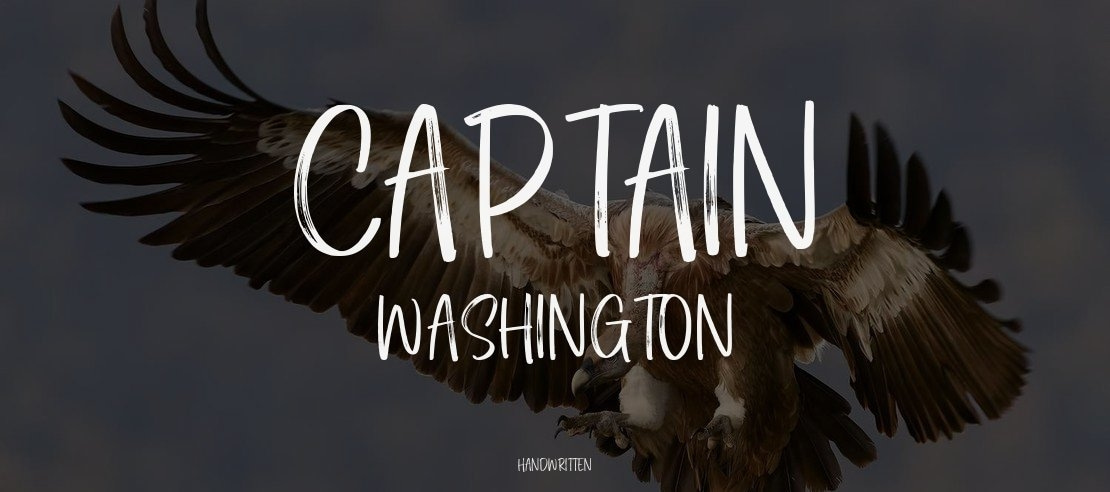 Captain Washington Font