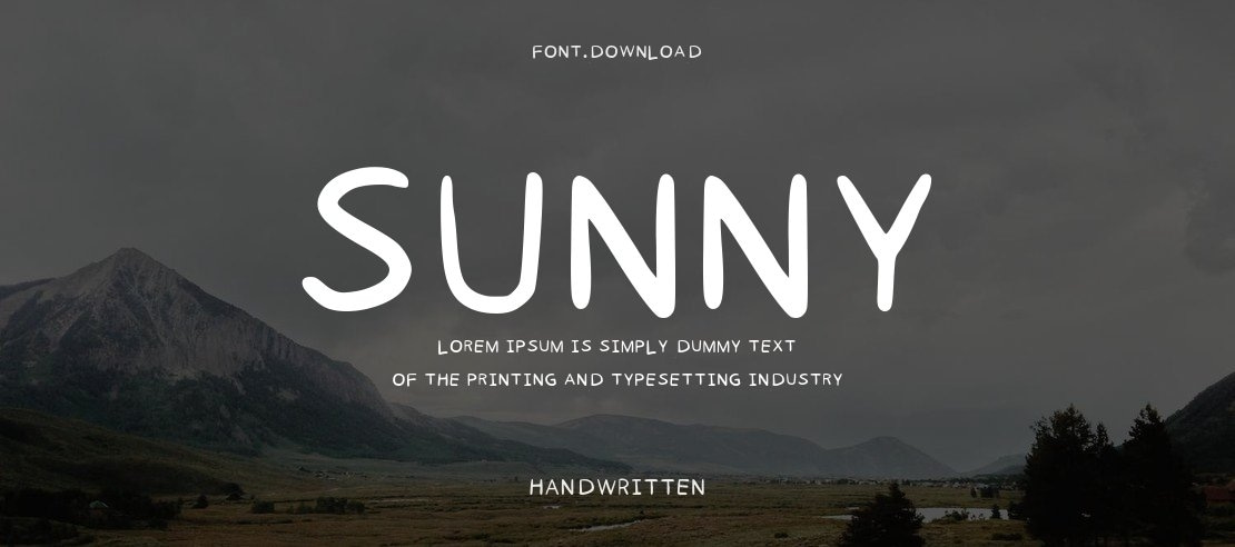 Sunny Font