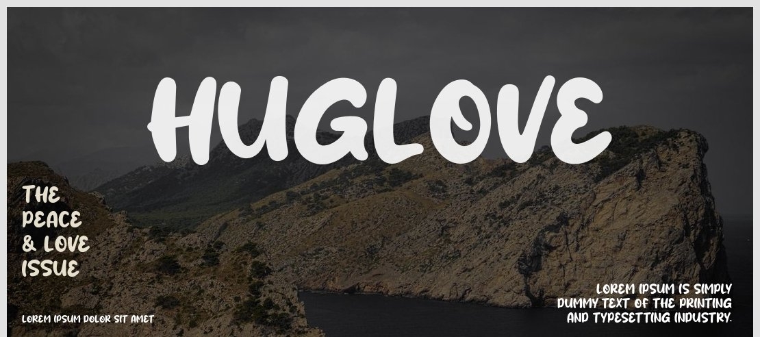 Huglove Font