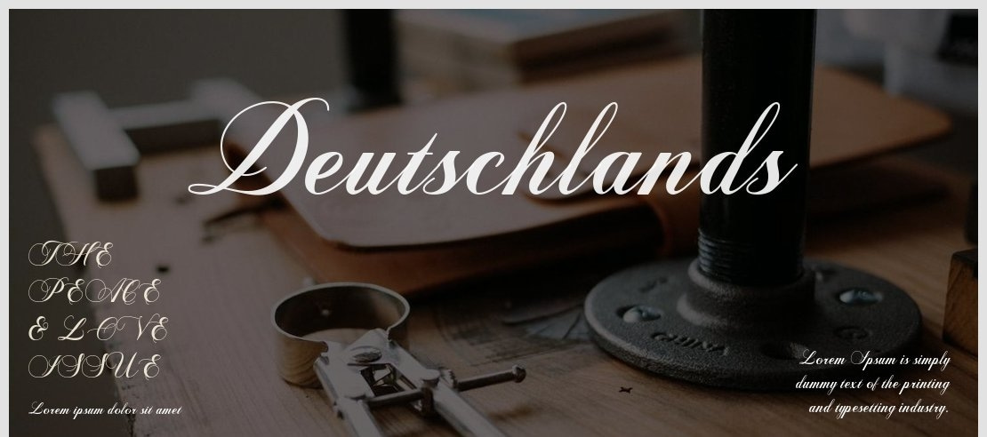 Deutschlands Font