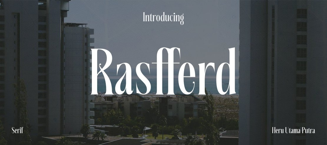 Rasfferd Font