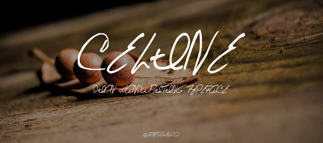 Celine Dion Handwriting Font