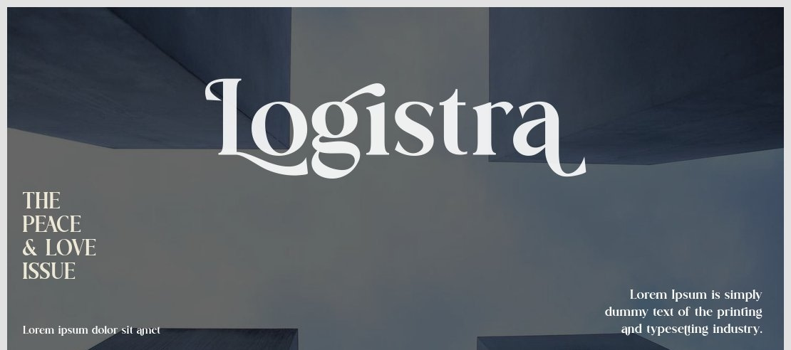 Logistra Font