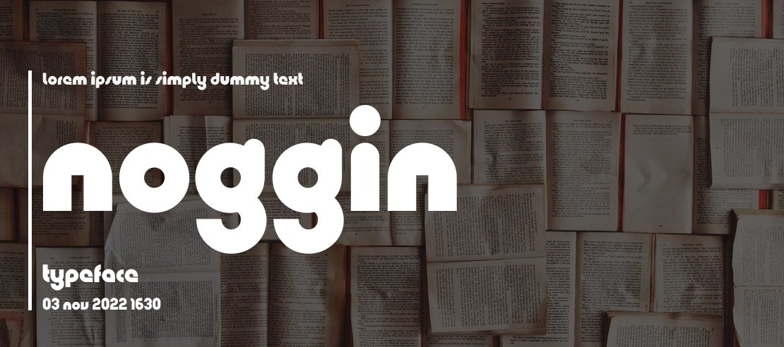 Noggin  Font