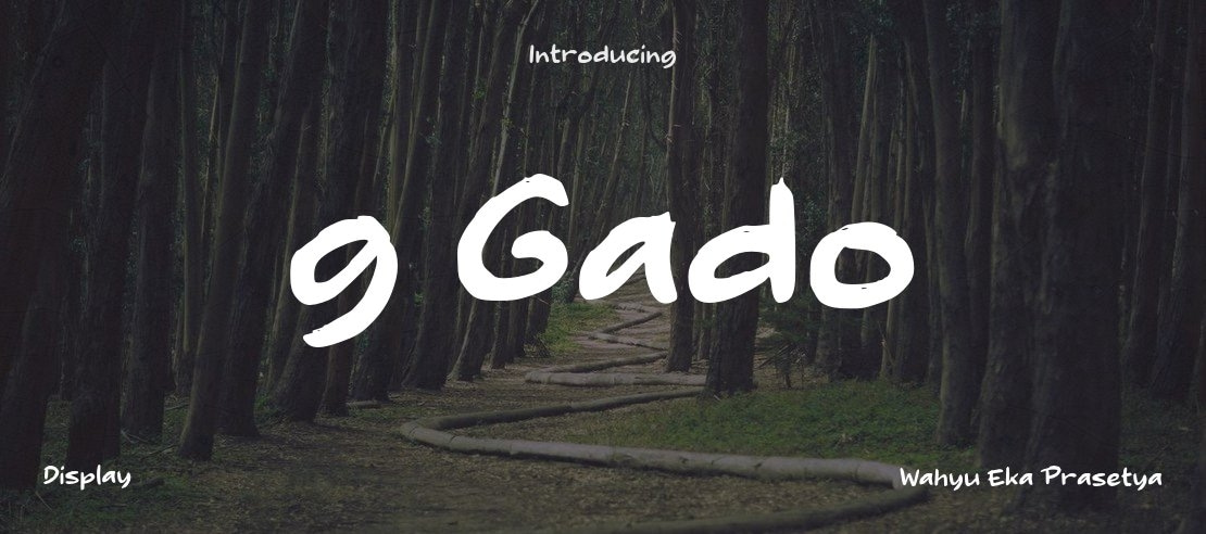 g Gado Font