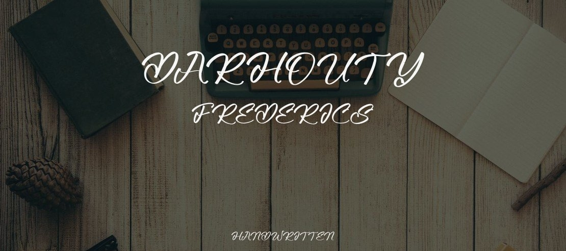 Darhouty Frederics Font