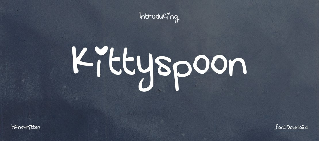 Kittyspoon Font