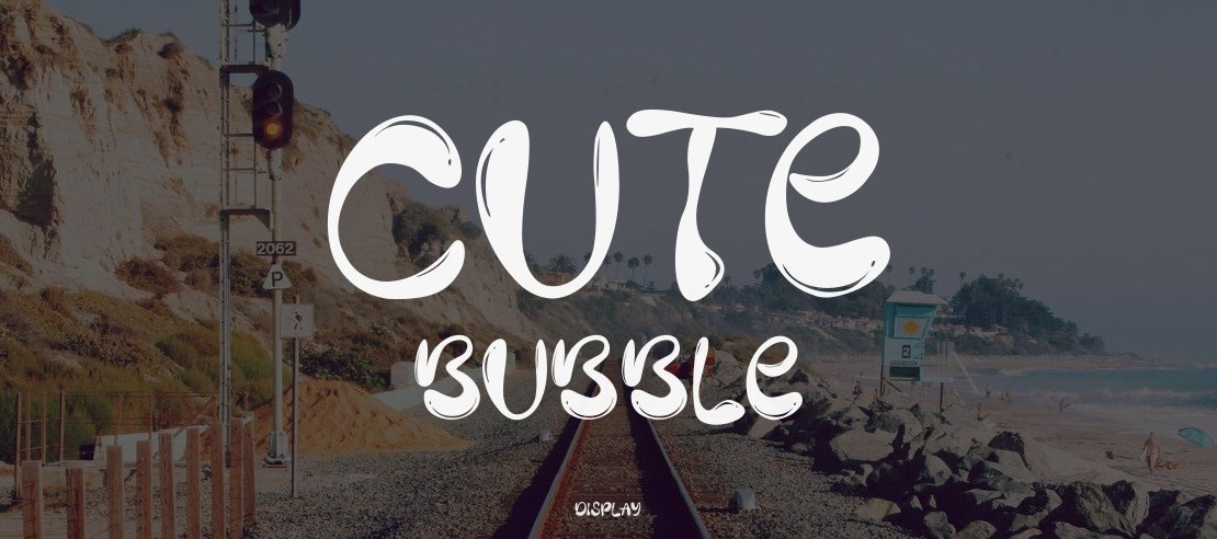 Cute Bubble Font