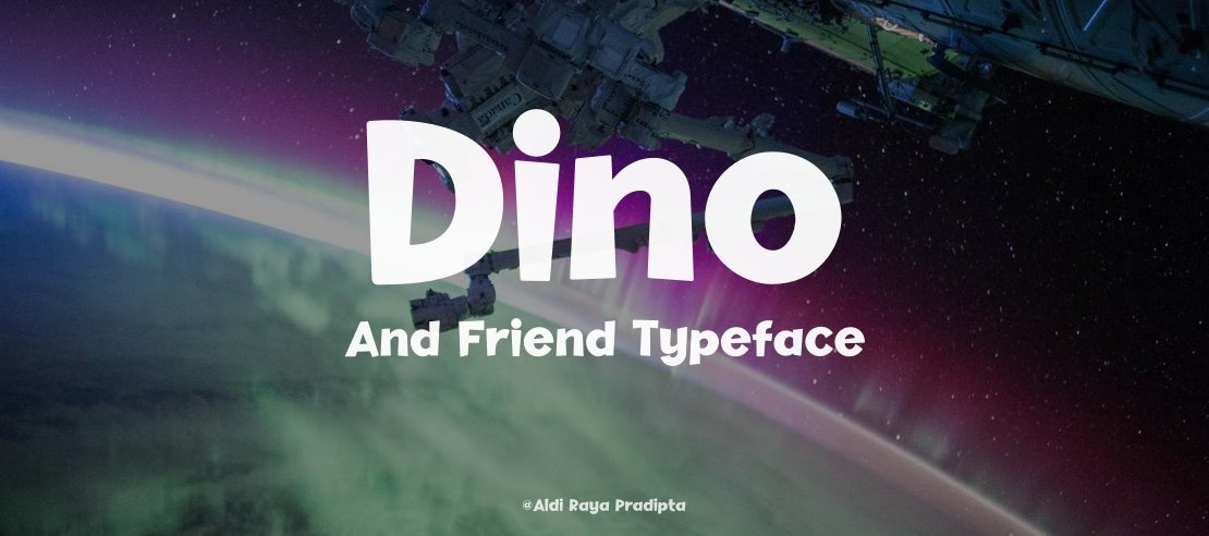 Dino And Friend Font Family