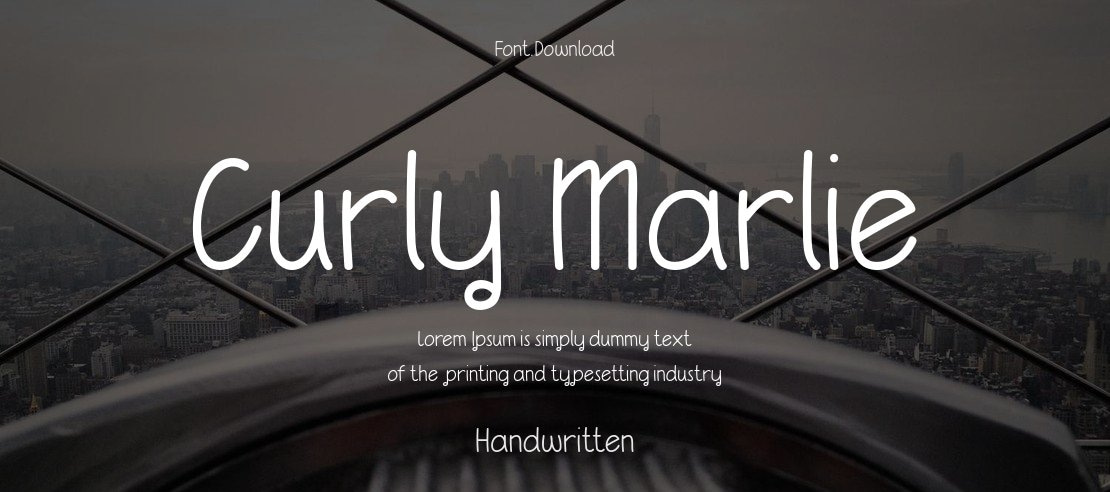 Curly Marlie Font