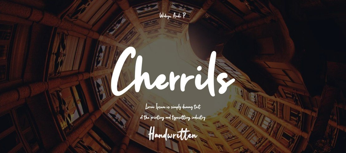 Cherrils Font