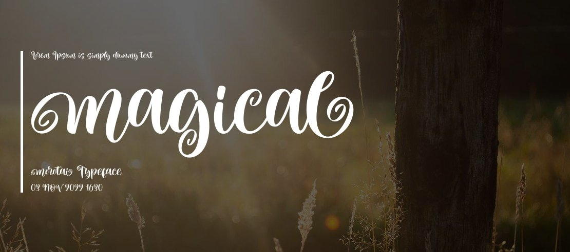 Magical Morotai Font