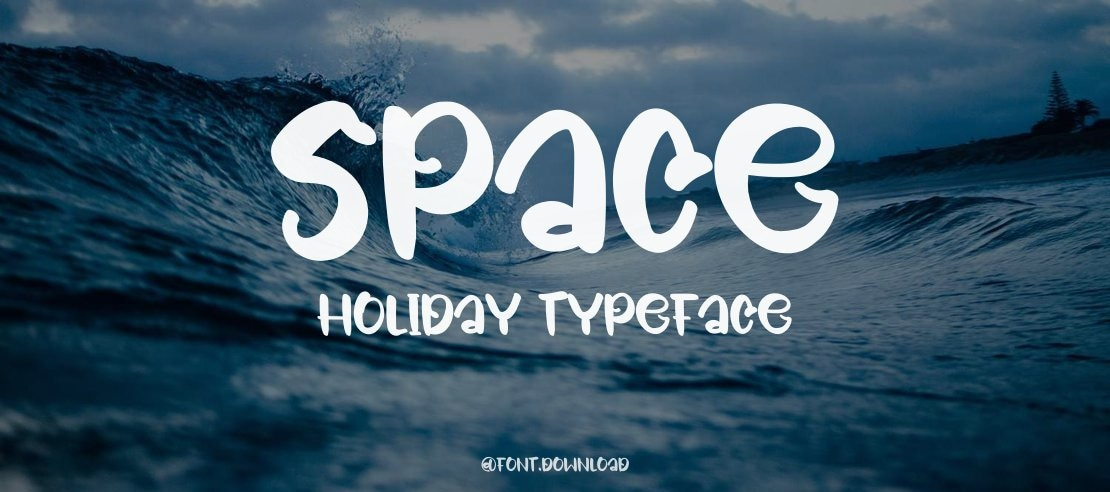 Space Holiday Font