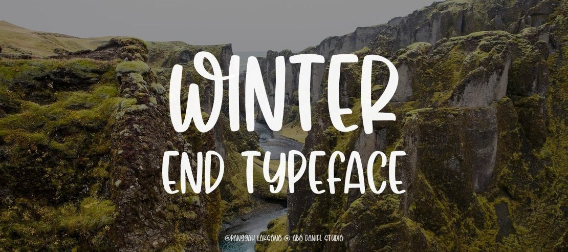 Winter End Font