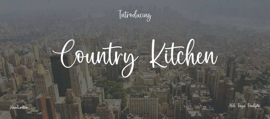 Country Kitchen Font Family