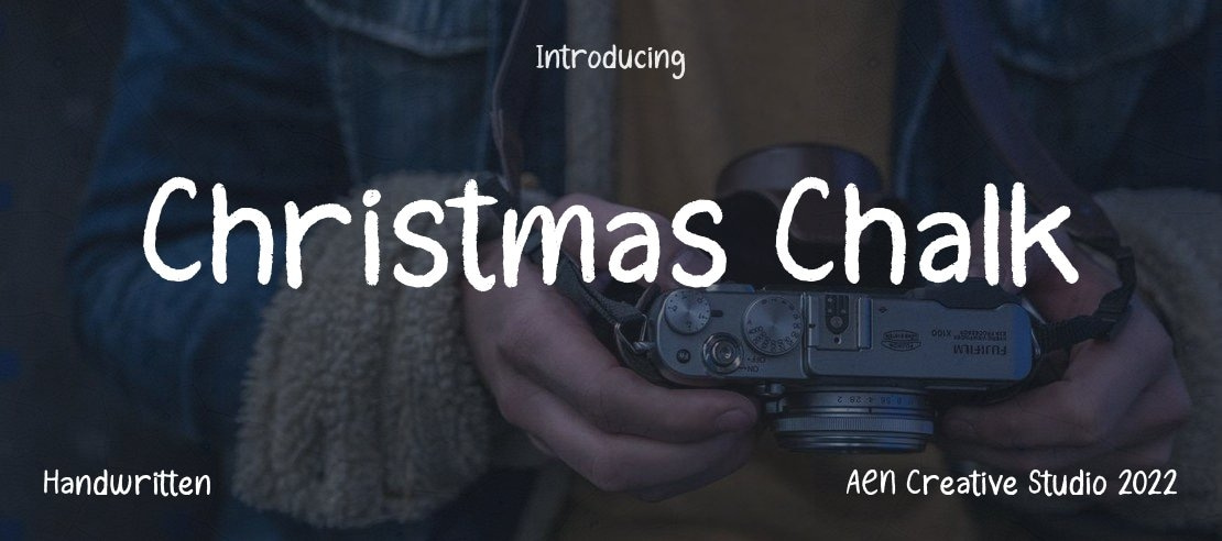 Christmas Chalk Font