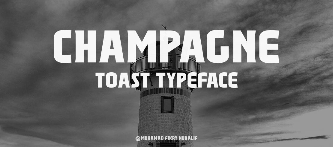 Champagne Toast Font