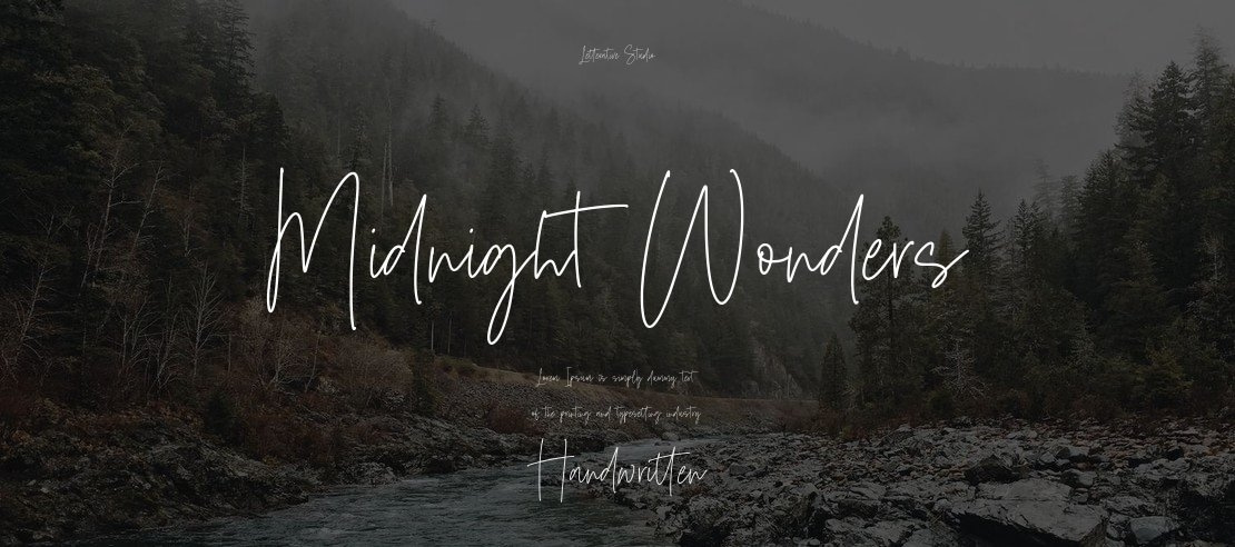 Midnight Wonders Font