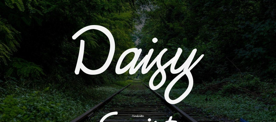 Daisy Script Font
