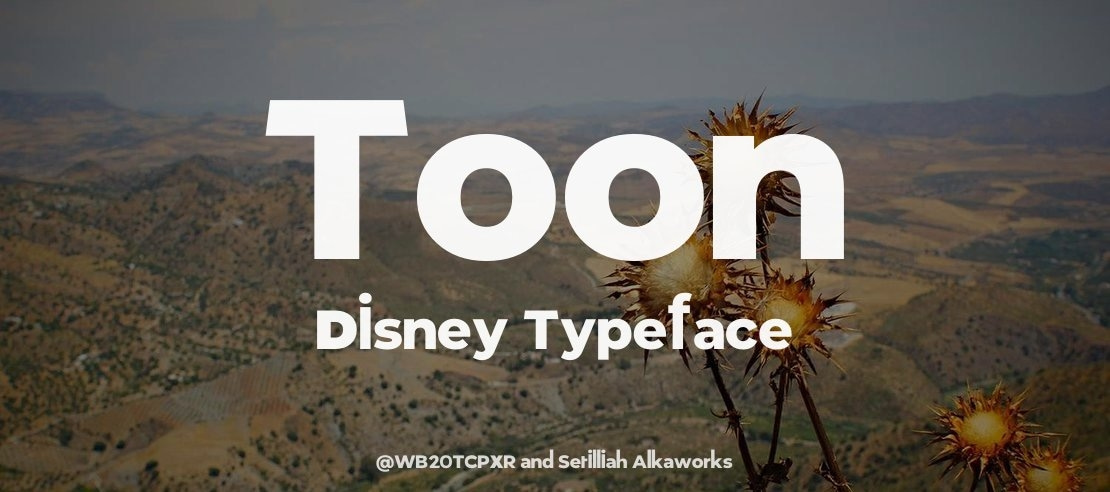 Toon Disney Font