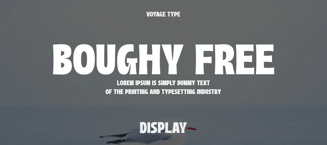 Boughy Free Font