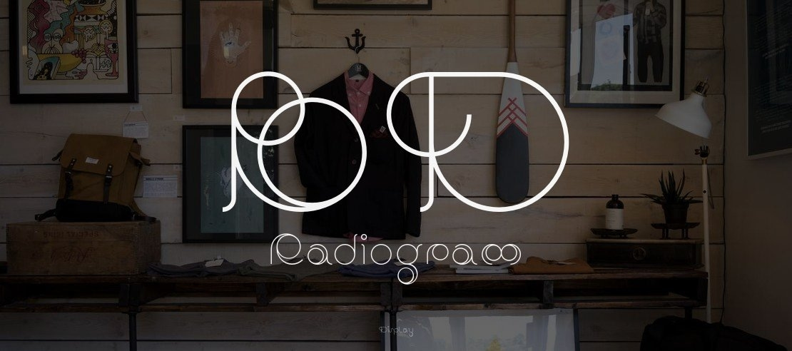 BD Radiogram Font