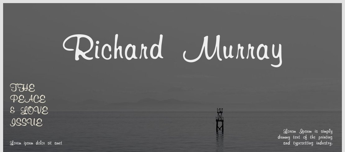 Richard Murray Font