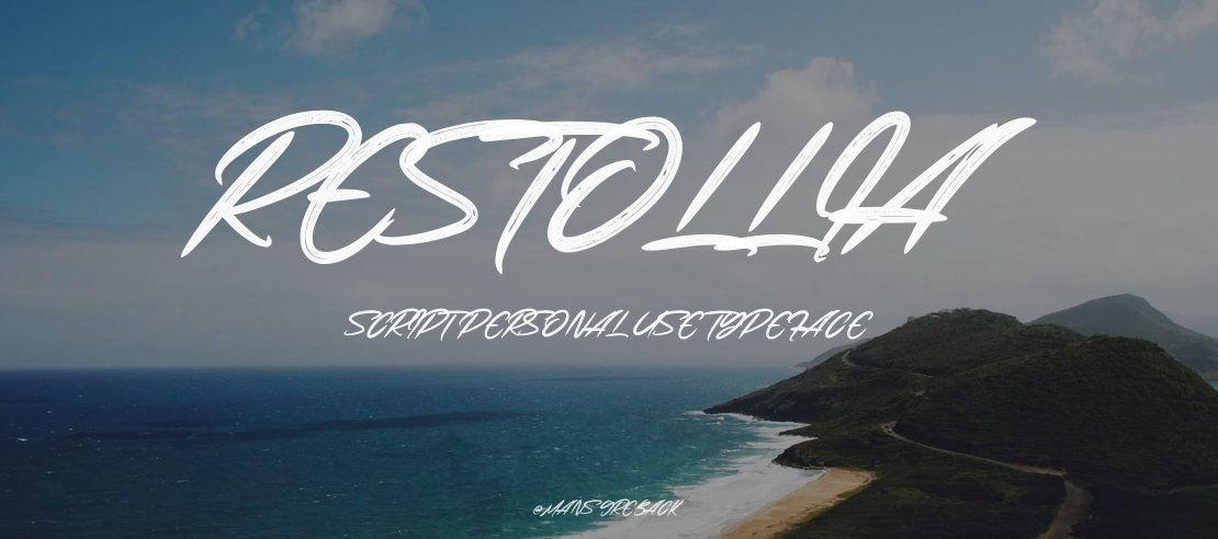 Restollia Script PERSONAL USE Font