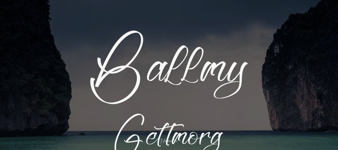 Ballmy Gettmorg Font