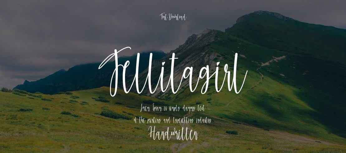 Jellitagirl Font