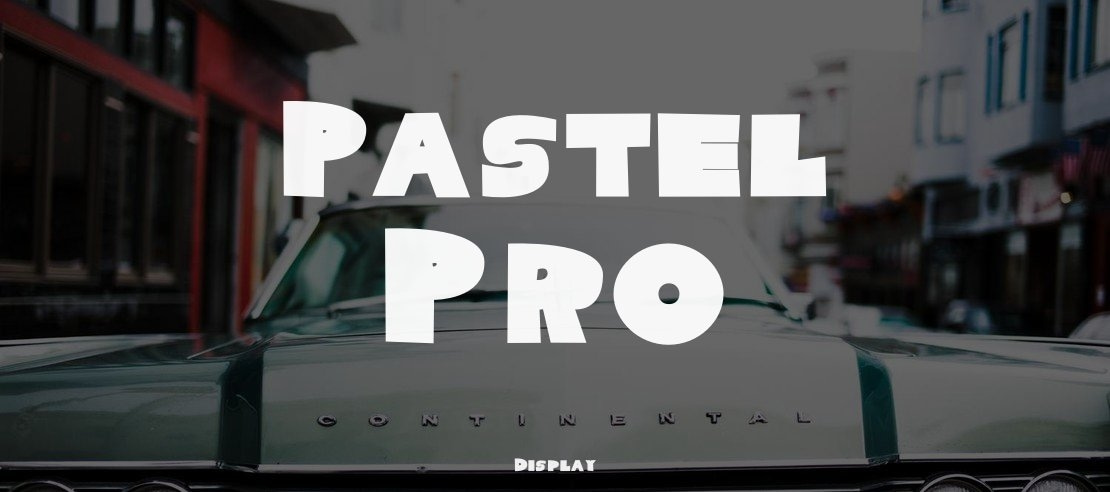 Pastel Pro Font