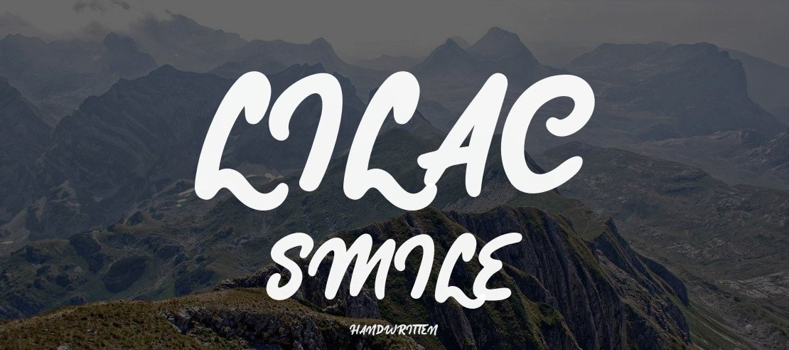 Lilac Smile Font