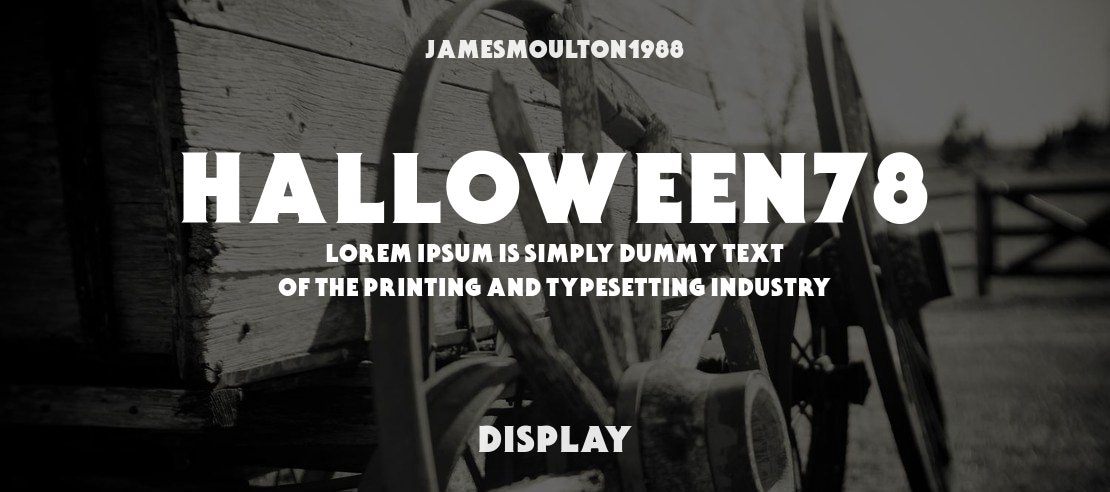 Halloween78 Font