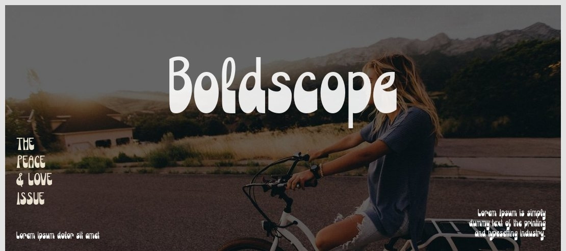 Boldscope Font