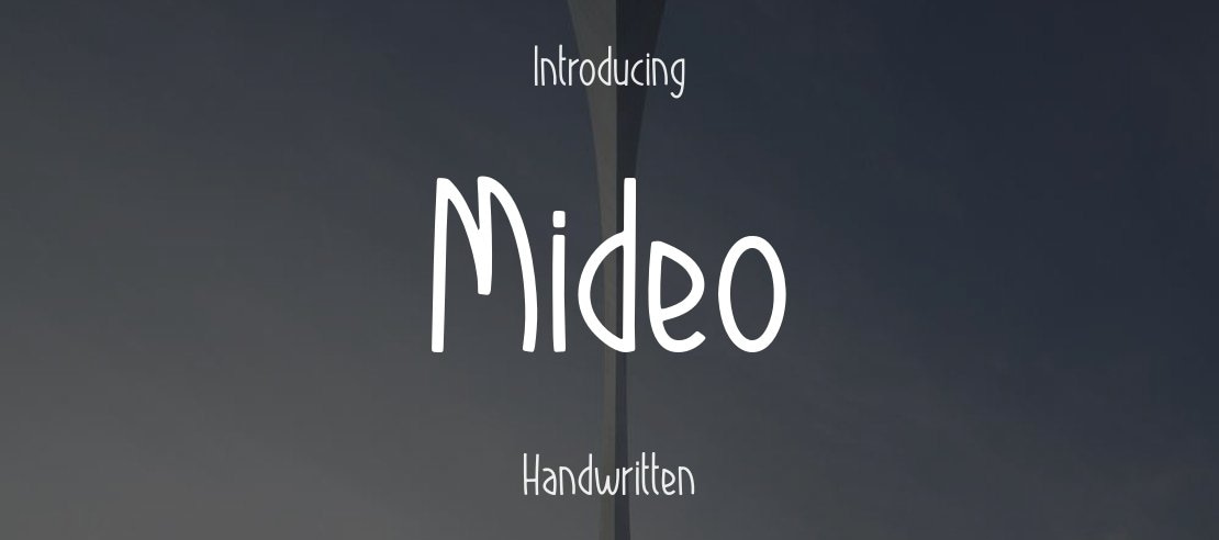 Mideo Font