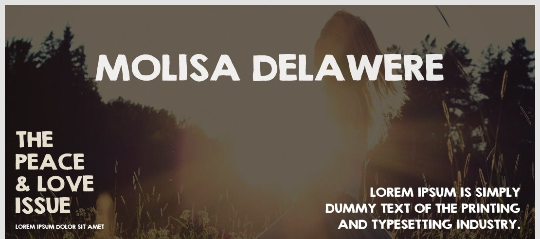 Molisa Delawere Font