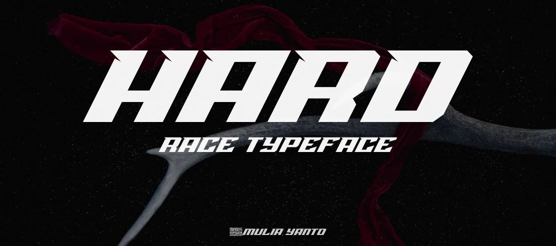 Hard Race Font