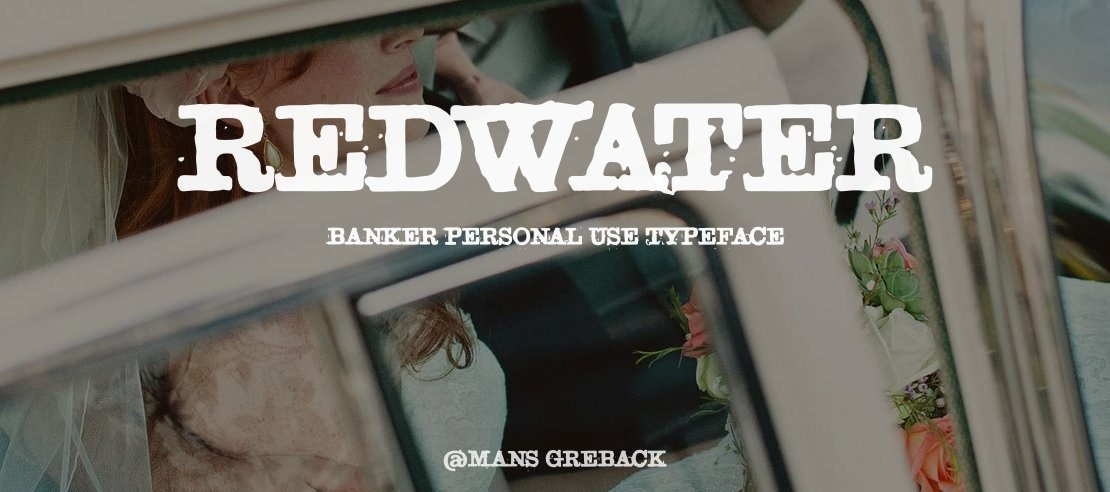 Redwater Banker PERSONAL USE Font Family