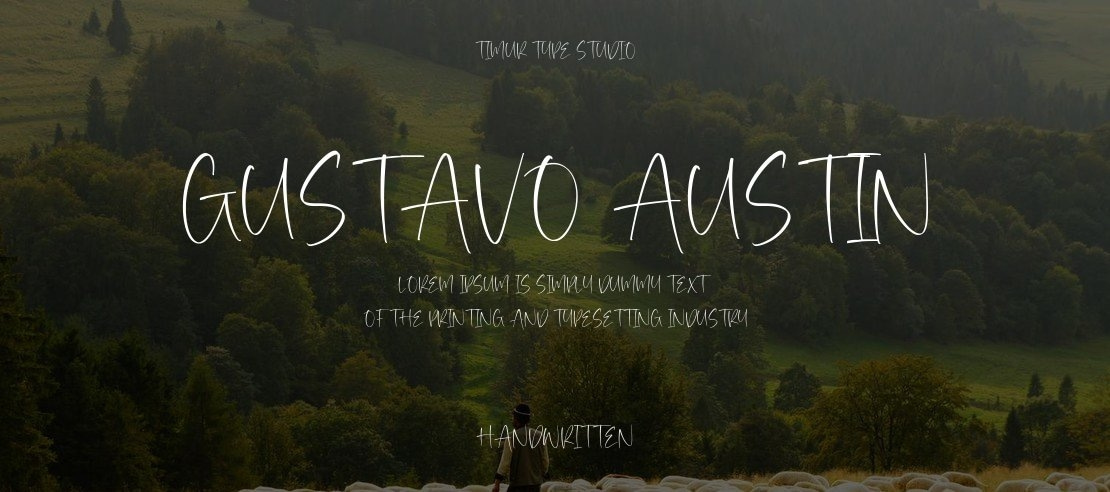 Gustavo Austin Font