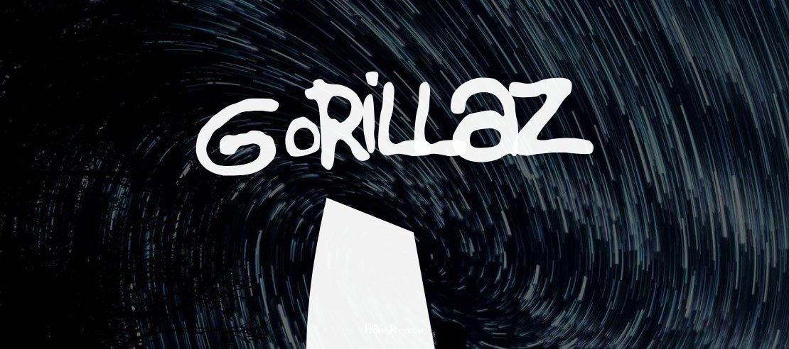 Gorillaz 1 Font