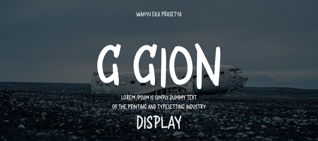 g Gion Font