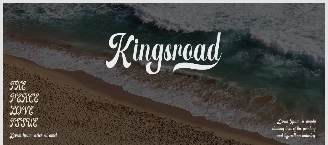 Kingsroad Font