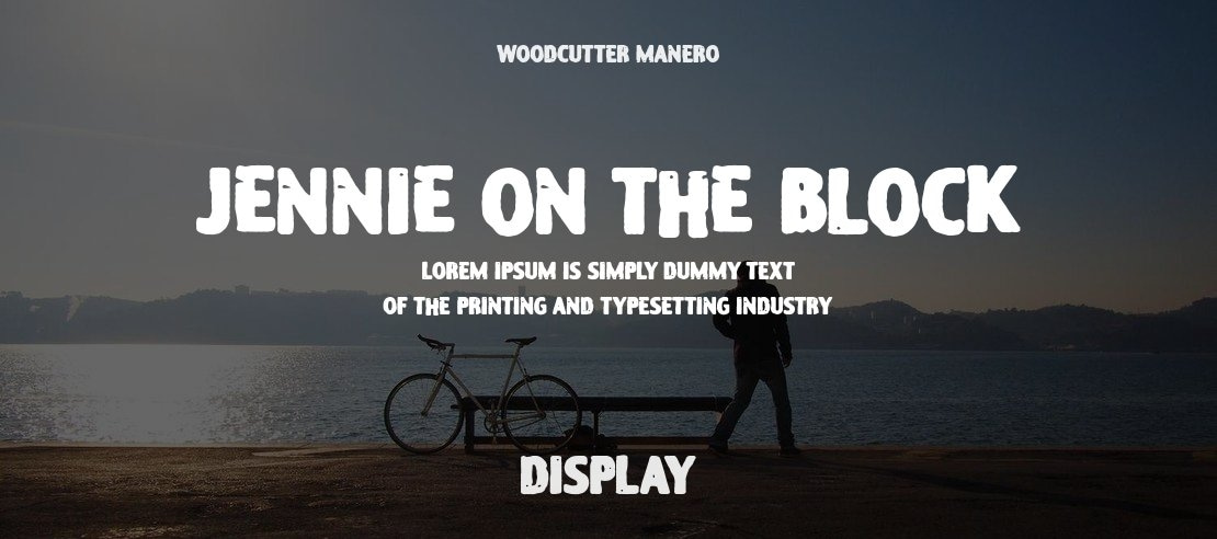 Jennie on the Block Font